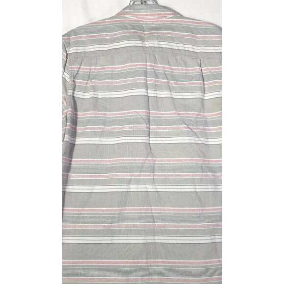VANS Short Sleeve Grey and Pink Men's Casual Shirt Small - Picture 5 of 5